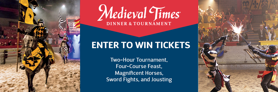 Medieval Times Dinner & Tournament Giveaway