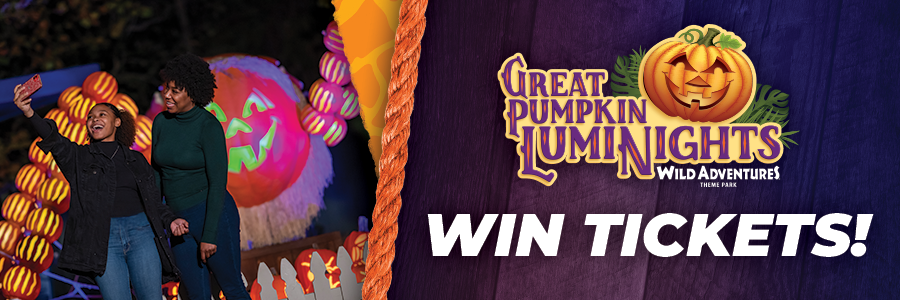 Wild Adventures Pumpkin LumiNights Giveaway