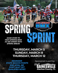 High Springs BMX Spring Sprint 