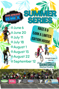 High Springs BMX Summer Series | Gates open at 6:30pm. Registration and practice until 7:30pm