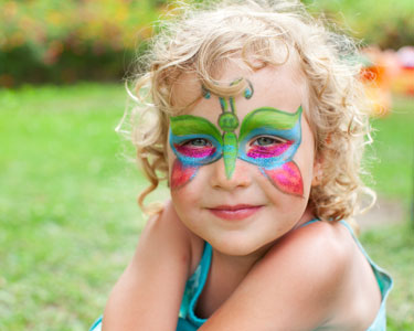 Kids Clay County and Bradford County: Face Painters and Tattoos  - Fun 4 Clay Kids