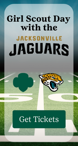 Girl Scout Day with the Jacksonville Jaguars