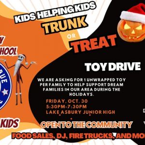 LAJH Kids Helping Kids Trunk or Treat