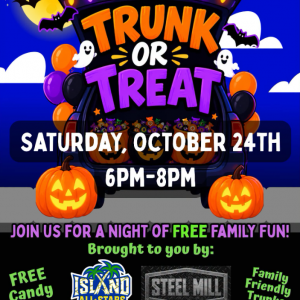 Steel Mill & Island All-Stars Trunk or Treat