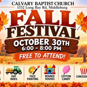 Calvary Baptist Church Fall Festival and Trunk or Treat