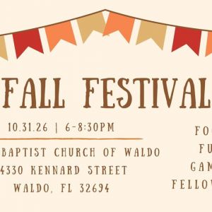 FBC Waldo Fall Festival