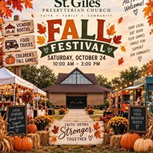 St. Giles Presbyterian Church Fall Festival