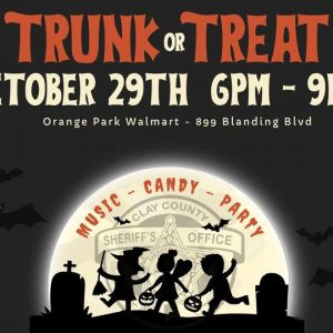 Clay County Sheriff's Office Halloween Trunk or Treat