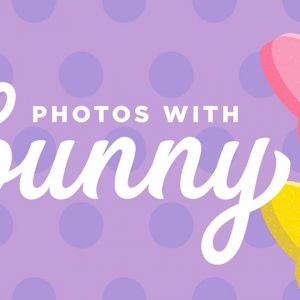 Photos with Easter Bunny at Orange Park Mall