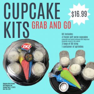 Cupcake Grab-and-Go Kits at Dairy Queen (Kingsley)