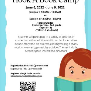 Hook a Book Camp at Lakeside Elementary