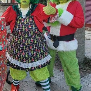 Grinch Activities at Keystone Heights Library