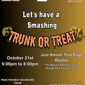 Just Smash It Trunk or Treat