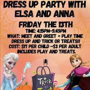 Elsa & Anna Halloween Event at Ready Set Play