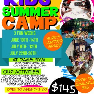 Davis AllStar Gym Summer Camp