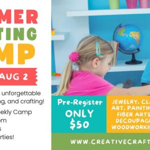 Creative Craft Lounge Summer Camp