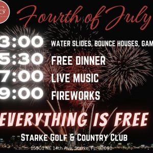 Starke Golf & Country Club 4th of July Celebration