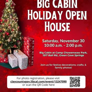 Big Cabin Holiday Open House