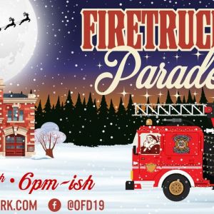 Firetruck Parade with Orange Park Fire Department