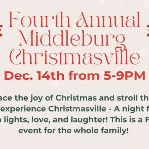 Middleburg Christmasville at CMA Fellowship Bible Church