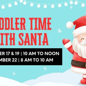 Santa at Toddler Time Get Air Orange Park