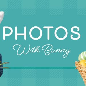 Photos with Easter Bunny at Orange Park Mall