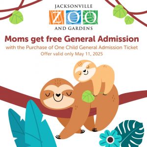 Jacksonville Zoo Mothers Get in Free
