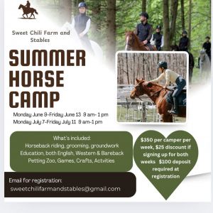 Sweet Chili Farm & Stables Summer Camp