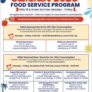 Free Summer Meals Program
