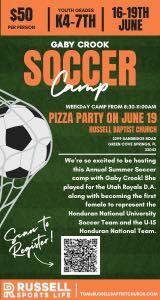 Gaby Crook's Soccer Camp