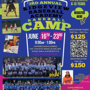 Ridgeview Baseball Camp