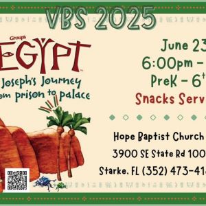 Hope Baptist Church VBS
