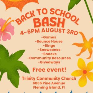 Trinity Community Church Back to School Bash