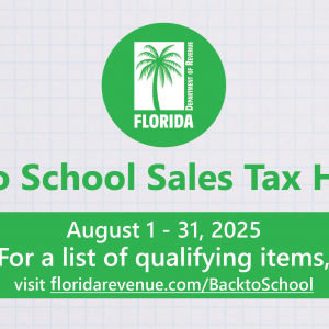 Back to School Sales Tax Holiday