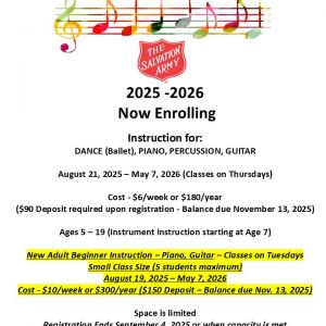 The Salvation Army - School of Performing Arts