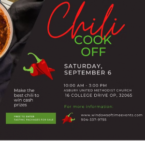 Asbury United Methodist Chili Cook Off and Fall Festival