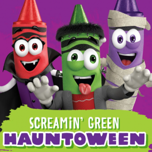 Crayola Experience Orlando Screamin' Green Hauntoween