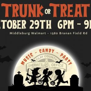 Clay County Sheriff's Office Halloween Trunk or Treat