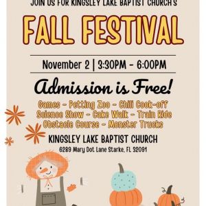 Kingsley Lake Baptist Church Fall Festival