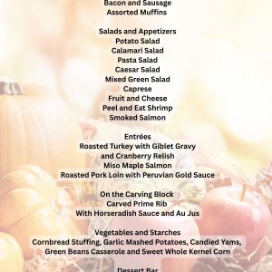 The Hilltop Thanksgiving Brunch