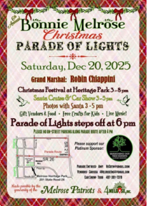 Bonnie Melrose Christmas Parade of Lights