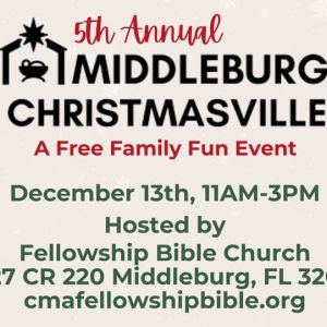 Middleburg Christmasville at CMA Fellowship Bible Church