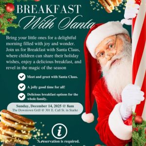Santa Breakfast at The Downtown Grill