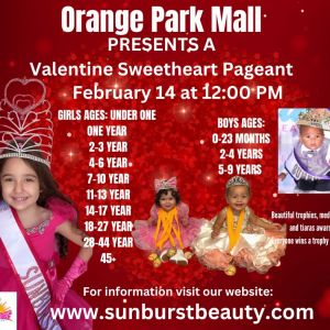 Sunburst Pageant at Orange Park Mall