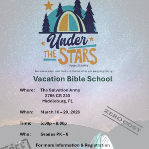Salvation Army Under the Stars VBS