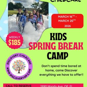 Discovery Childcare Spring Break Camp