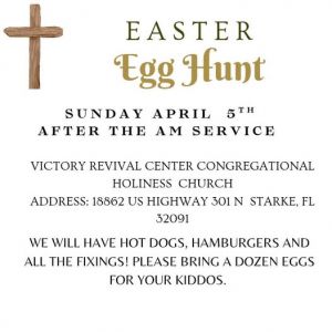 Victory Revival Center Egg Hunt