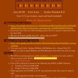 Drama Camp at Ridgeview High School