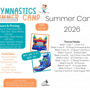 North Florida Gymnastics Camp