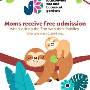 Jacksonville Zoo Mothers Get in Free